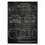 Plakat metalowy BMW 5 Limousine Slate Prezent