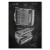 Poster metal Accordion Instrument Slate gift