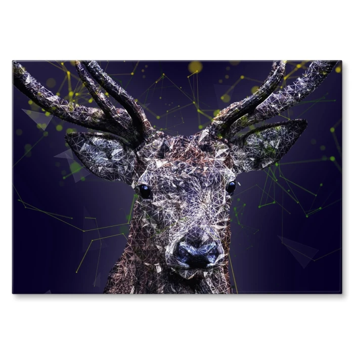 Poster metal deer graph gift