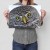 Plakat metalowy Big owl Prezent