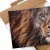 Plakat metalowy big lion Prezent