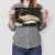 Poster metal Woman and Parrot Courbet gift