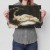 Poster metal Woman and Parrot Courbet gift
