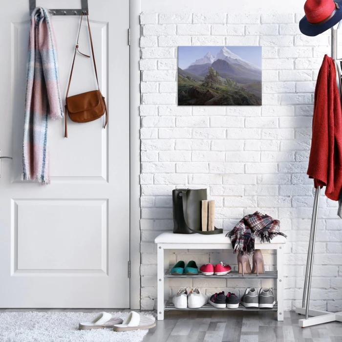 Plakat metalowy The Watzmann Friedrich Prezent