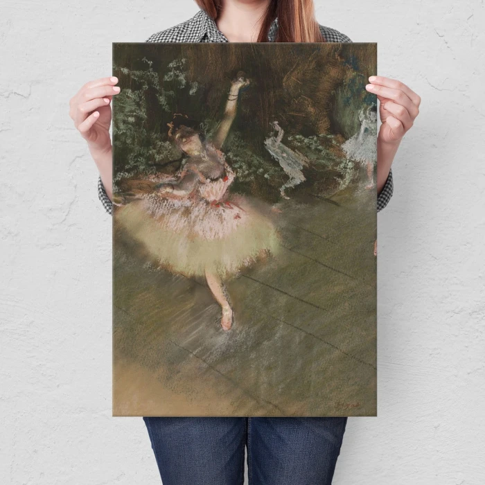 Plakat metalowy The Star Edgar Degas Prezent