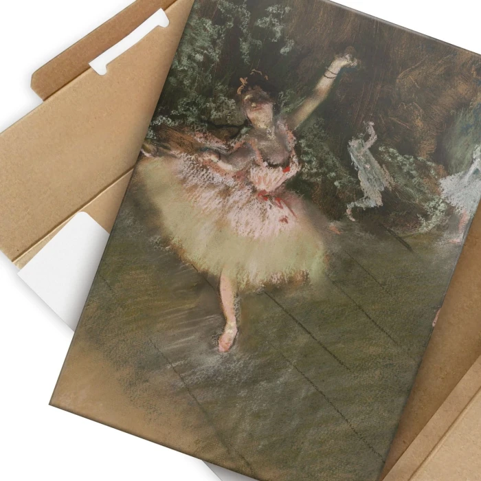 Plakat metalowy The Star Edgar Degas Prezent