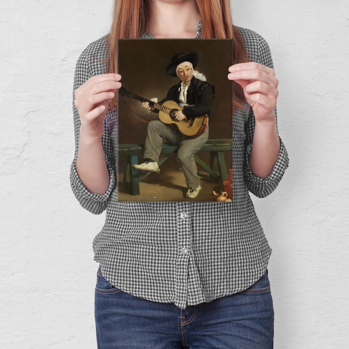 Poster metal Spanish singer Manet gift