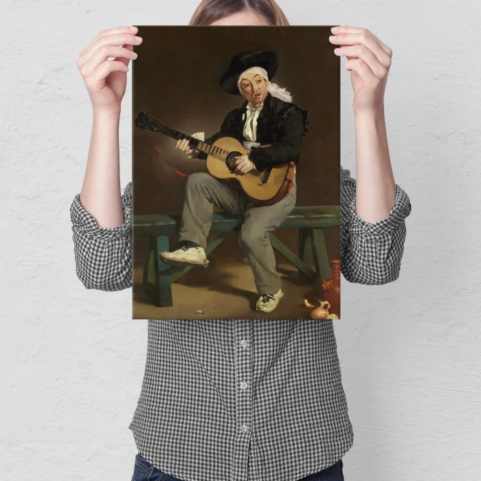 Poster metal Spanish singer Manet gift