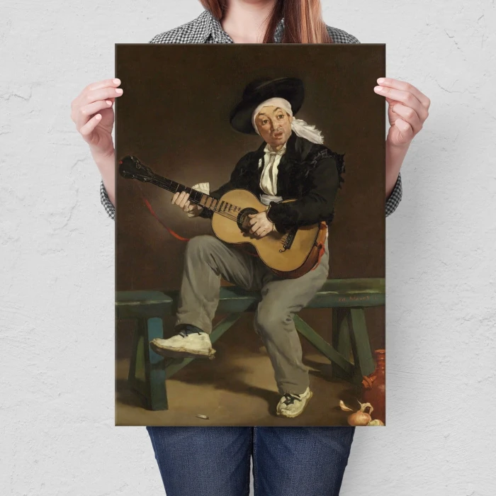 Poster metal Spanish singer Manet gift