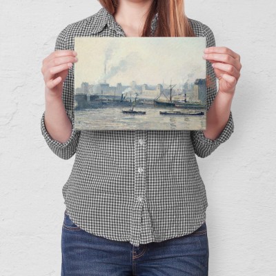Poster metal Bridge Camille Pissarro gift