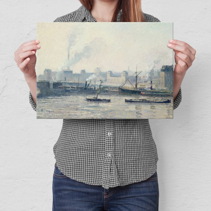 Poster metal Bridge Camille Pissarro gift