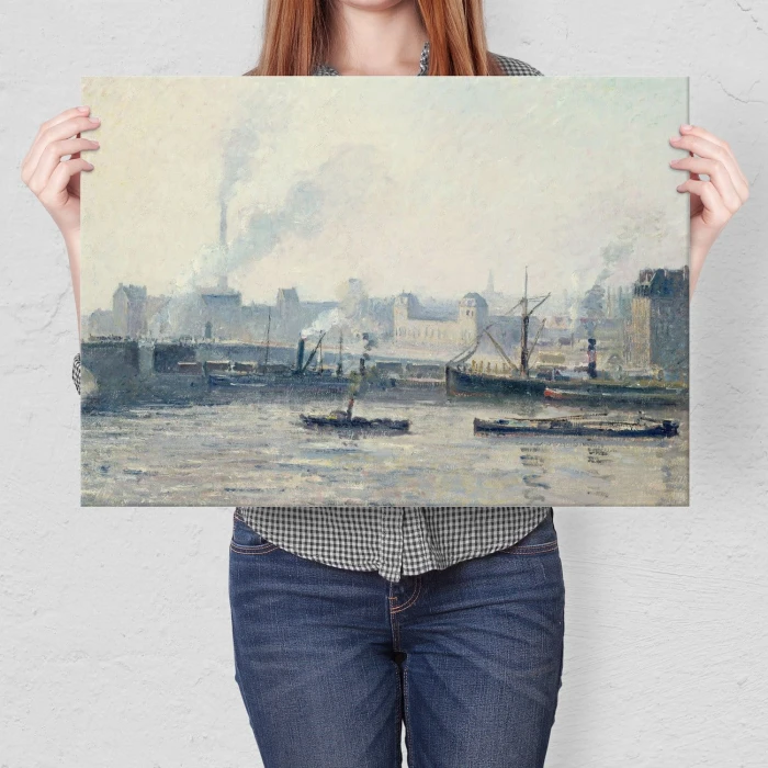 Poster metal Bridge Camille Pissarro gift