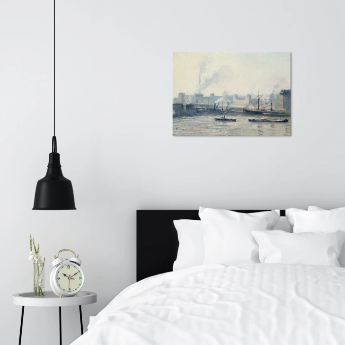 Poster metal Bridge Camille Pissarro gift