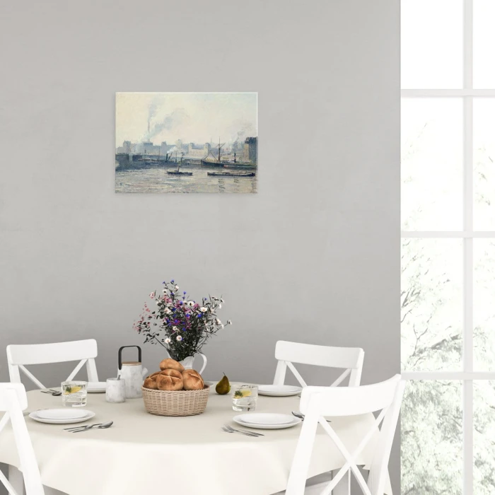 Poster metal Bridge Camille Pissarro gift