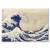 Poster metal Great Wave Hokusai gift