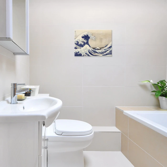 Plakat metalowy Great Wave Hokusai Prezent