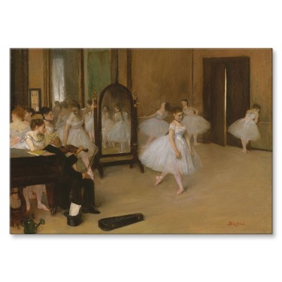 Poster metal Dancing Class Degas gift