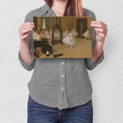 Plakat metalowy Dancing Class Degas Prezent