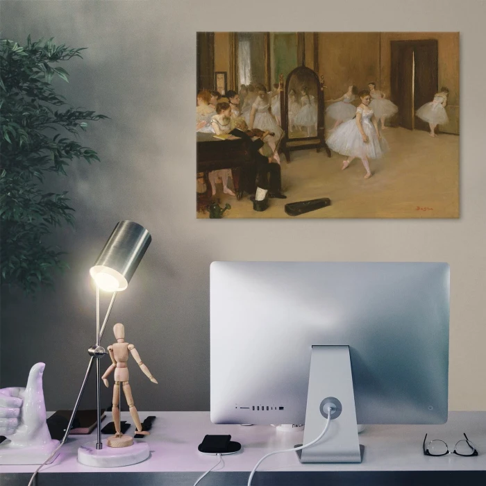 Plakat metalowy Dancing Class Degas Prezent