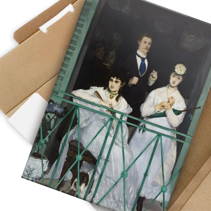 Poster metal Balcony Edouard Manet gift