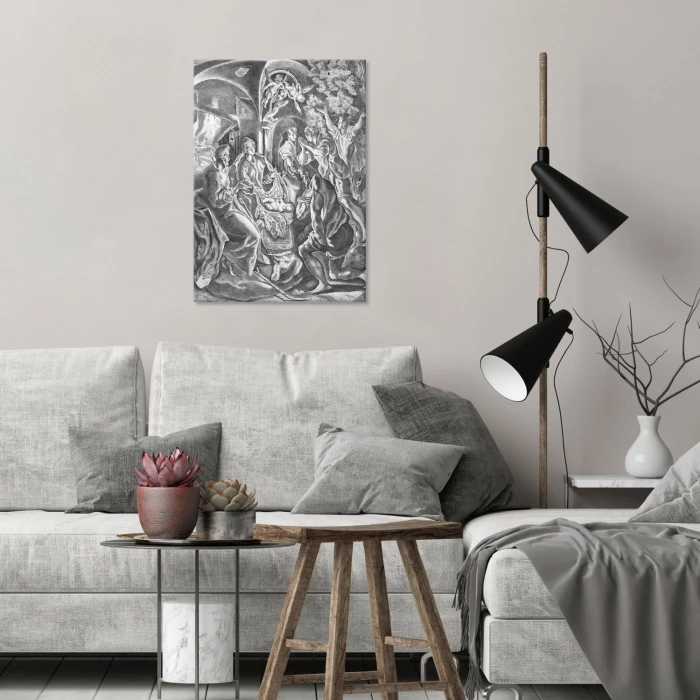 Poster metal Adoration El Greco gift