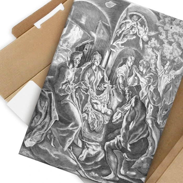 Poster metal Adoration El Greco gift