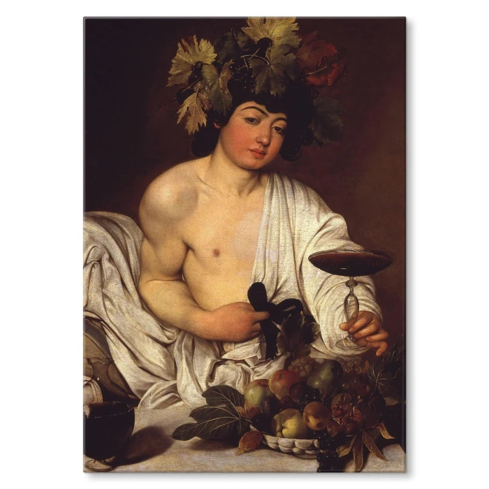 Poster metal Bacchus Caravaggio gift