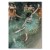 Poster metal Dancer in green Degas gift