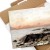 Poster metal Sunset Vevey Courbet gift