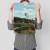 Poster metal Country road Pissarro gift