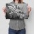 Poster metal Spring flowers Courbet gift