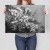 Poster metal Spring flowers Courbet gift