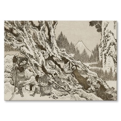 Poster metal Katsushika Hokusai gift