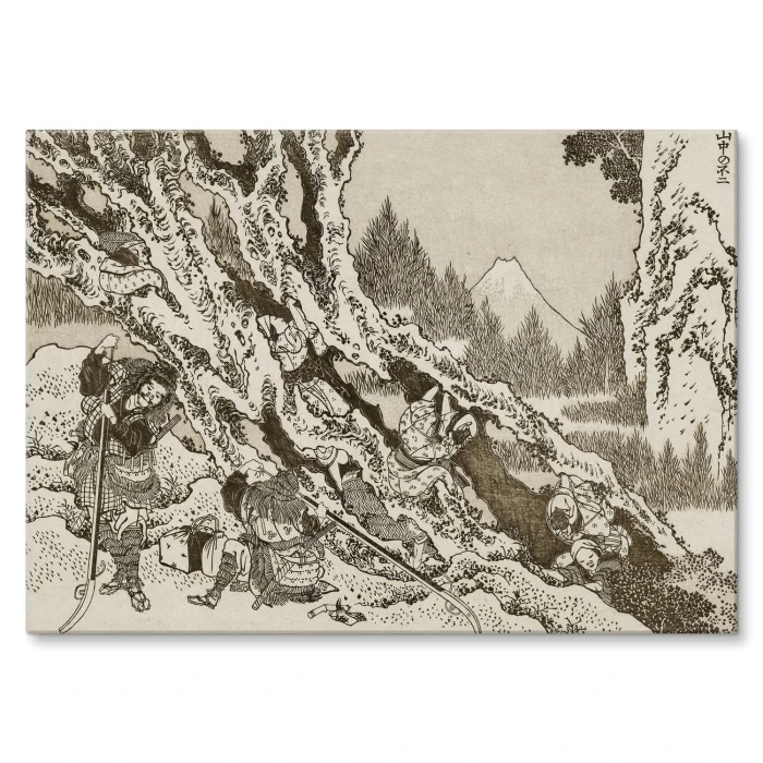 Plakat metalowy Katsushika Hokusai Prezent
