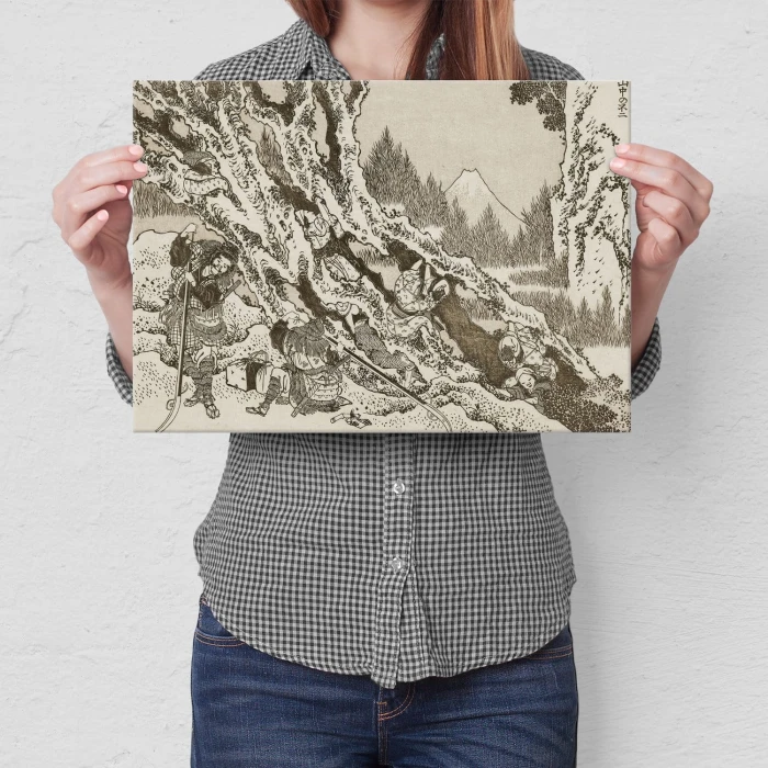 Poster metal Katsushika Hokusai gift