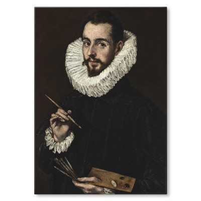 Plakat metalowy Jorge Manuel El Greco Prezent