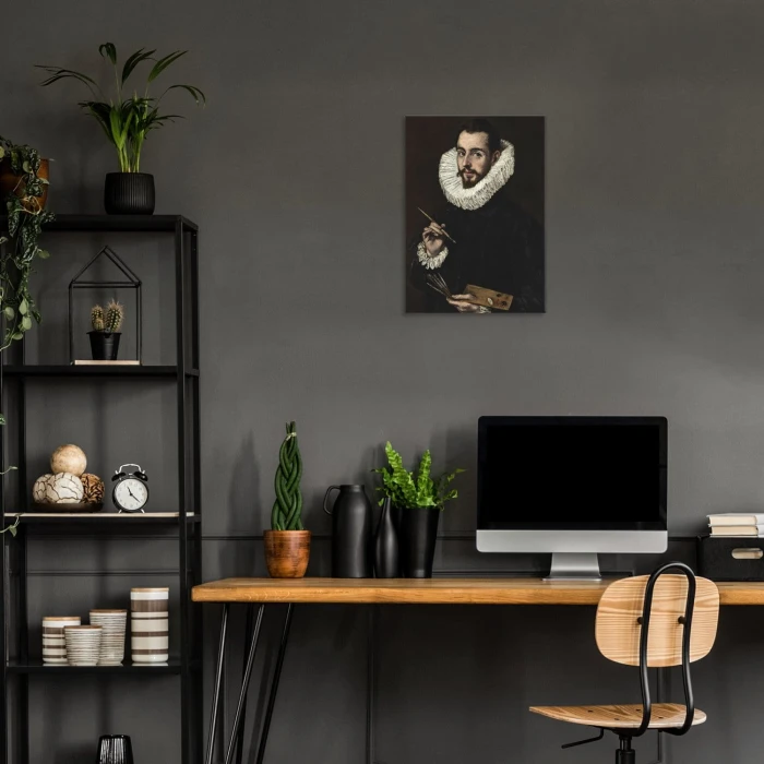 Plakat metalowy Jorge Manuel El Greco Prezent
