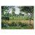 Poster metal Morning sunlight Pissarro gift