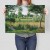 Plakat metalowy Morning sunlight Pissarro Prezent