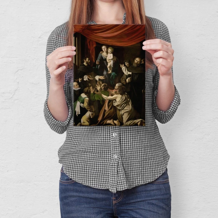 Poster metal Madonna Caravaggio gift
