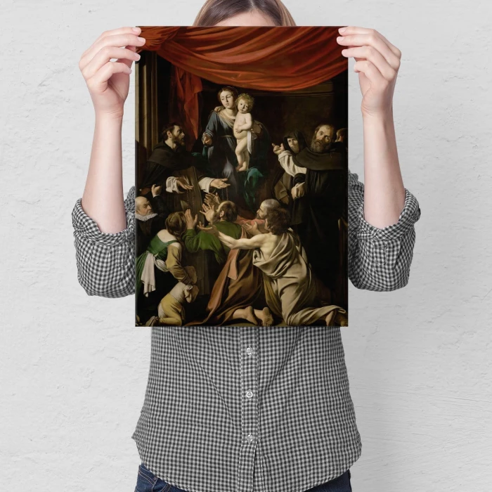 Poster metal Madonna Caravaggio gift