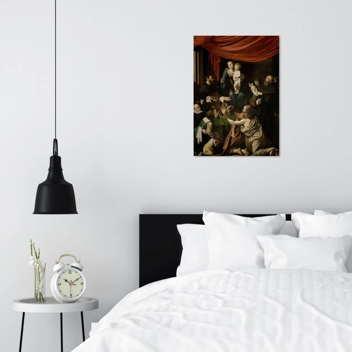 Plakat metalowy Madonna Caravaggio Prezent