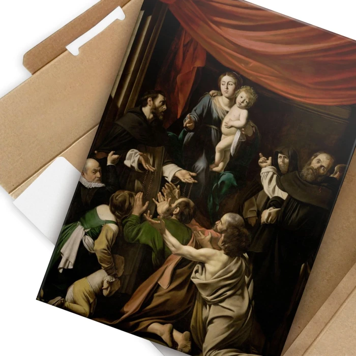 Poster metal Madonna Caravaggio gift