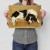Plakat metalowy Hound dog Amerling Prezent