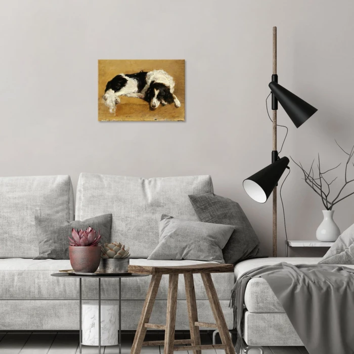 Plakat metalowy Hound dog Amerling Prezent