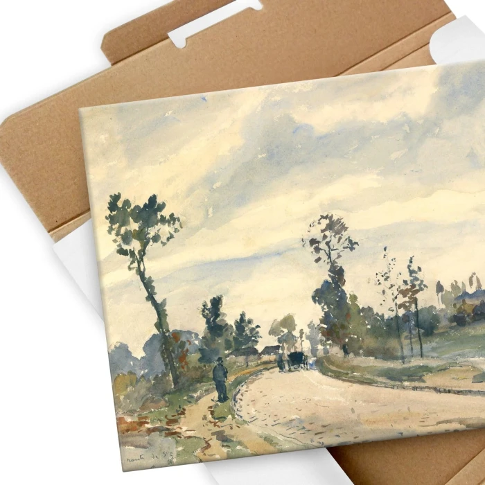 Poster metal Louveciennes Pissarro gift
