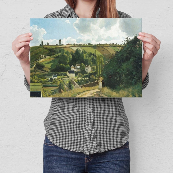 Poster metal Jalais hill Pissarro gift