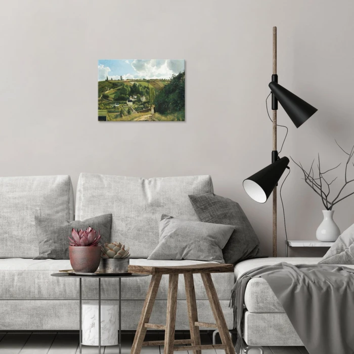 Poster metal Jalais hill Pissarro gift