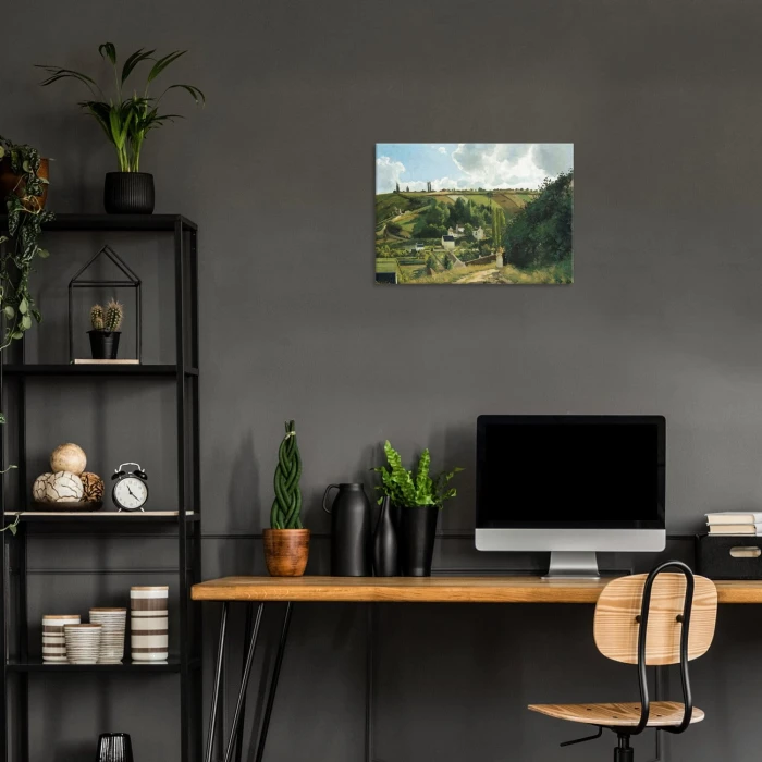 Poster metal Jalais hill Pissarro gift