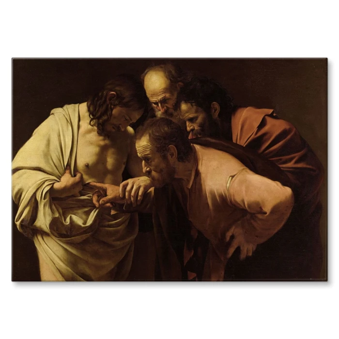Poster metal Saint Thomas Caravaggio gift
